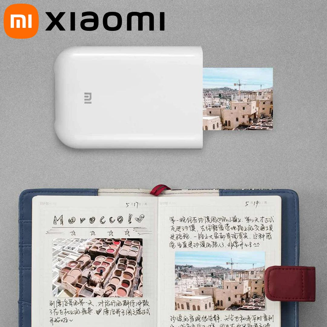 Global Version Portable Mini Xiaomi Pocket Photo Printer Wireless