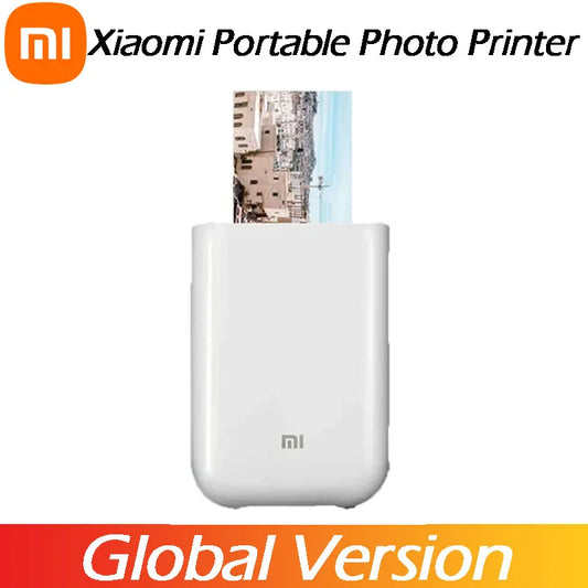 Global Version Portable Mini Xiaomi Pocket Photo Printer Wireless